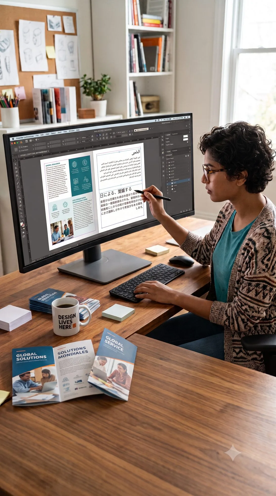 Multilingual desktop publishing